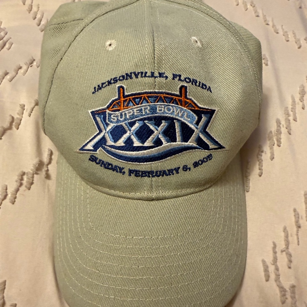 Vintage Super Bowl XXXIX Hat – Jacksonville, Florida 2005 – Official NFL Cap